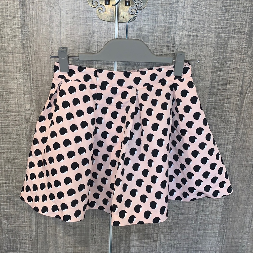 Forever‎ 21 Skirt Polka Dot Mini Skirt.